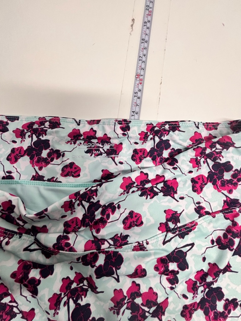 Floral Performance Tennis Skort - Purple Floral - Picture 5 of 5